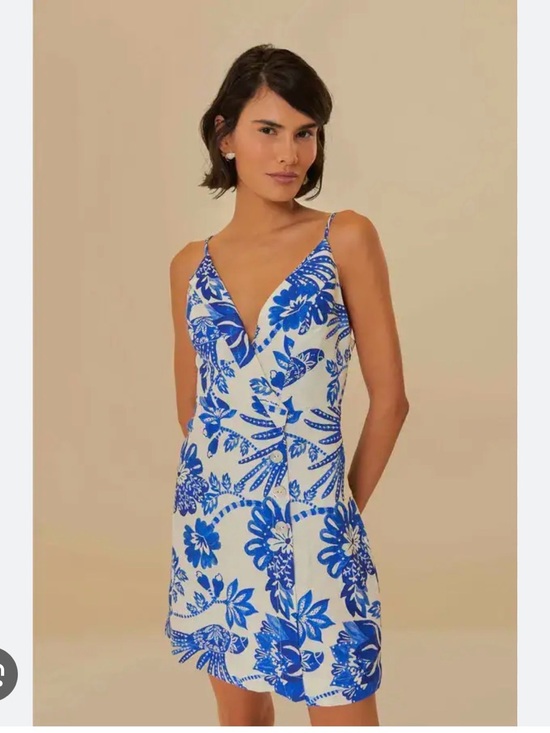 FARM Rio Dresses & Skirts - FARM Rio Floral Birds Mini Dress